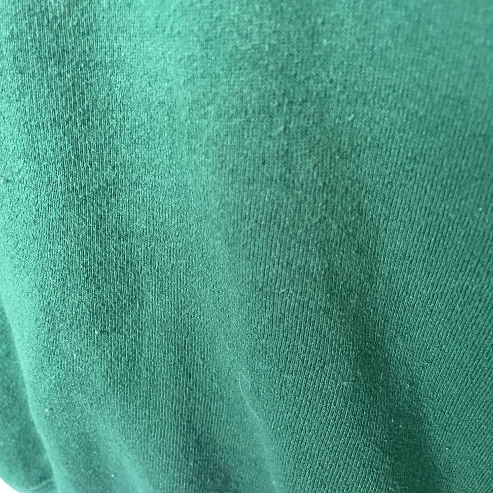Vintage Green Sweatshirt with Colorful Cat Appliqué - Picture 8 of 10